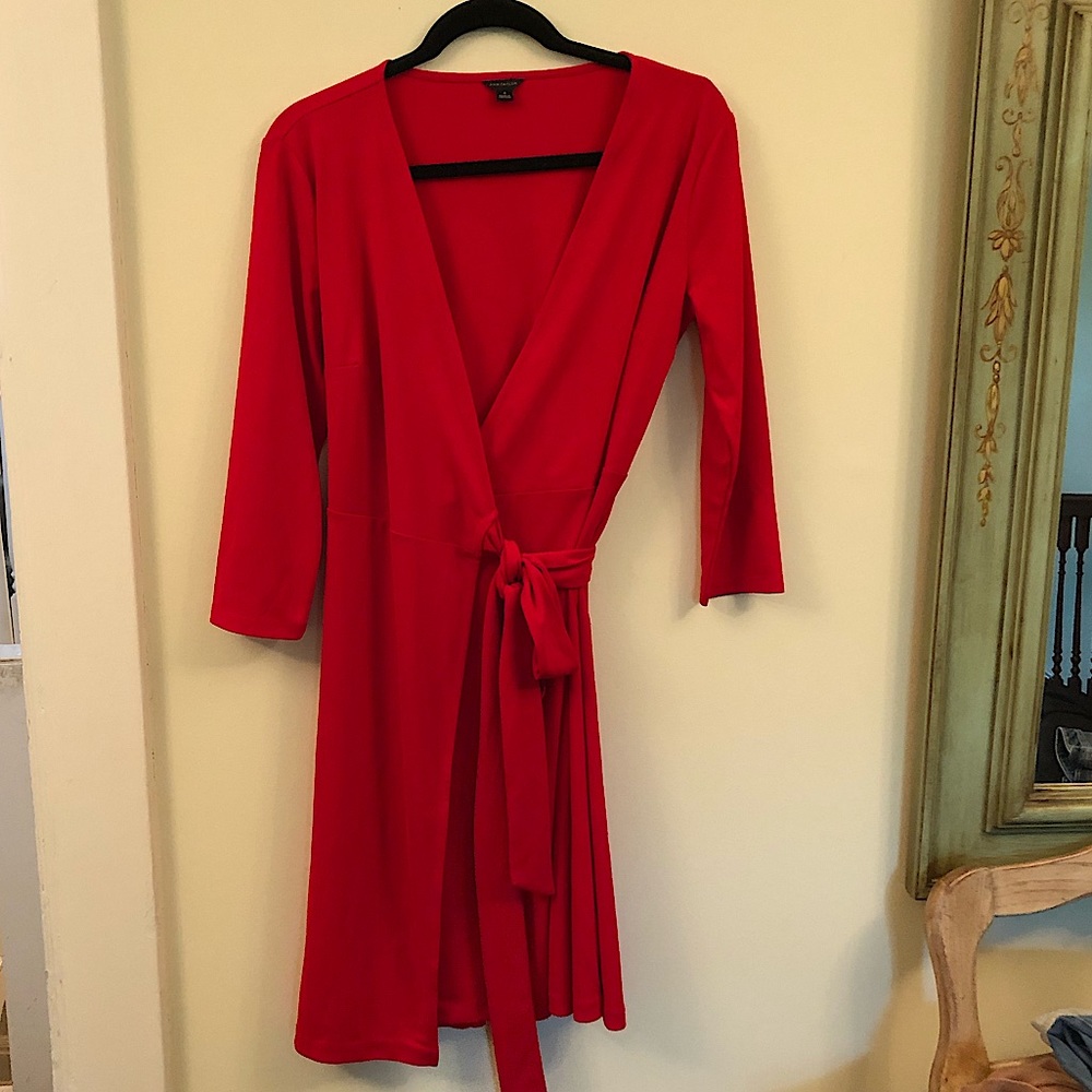 Red dress